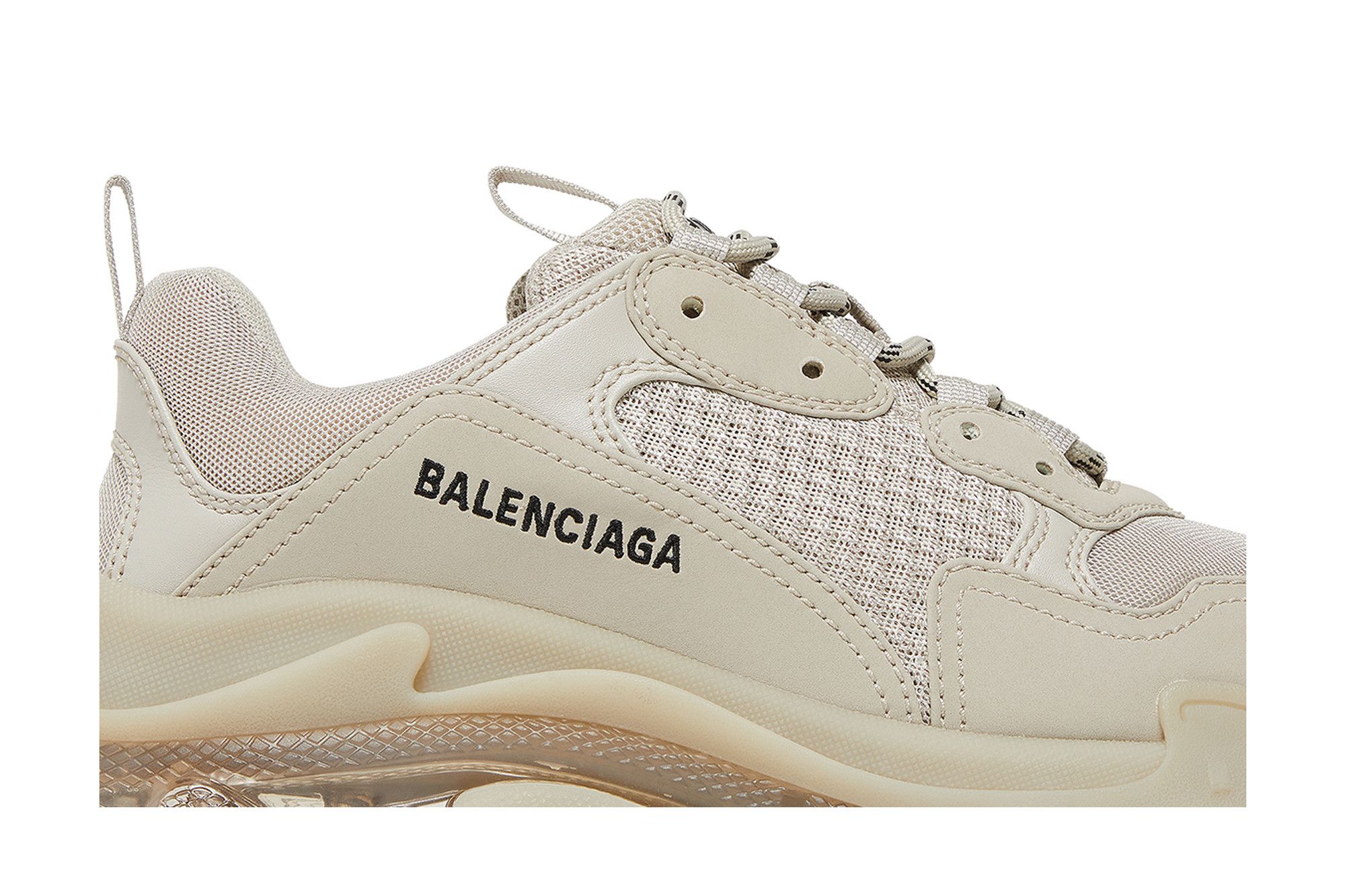 Buy Balenciaga Wmns Triple S Sneaker 'Clear Sole - Beige' - 544351 W2GA1  9002 | GOAT