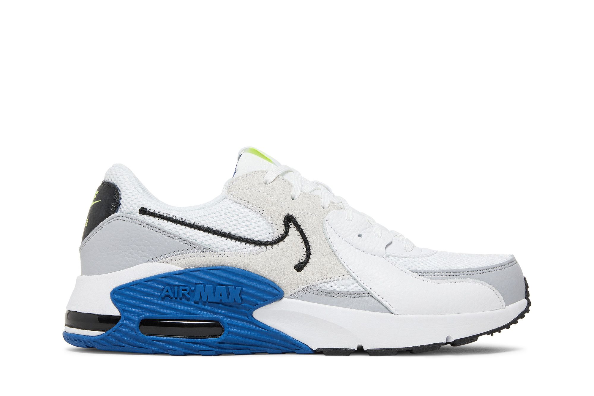 Size 12.0 Air Max Excee White Dark Royal Blue
