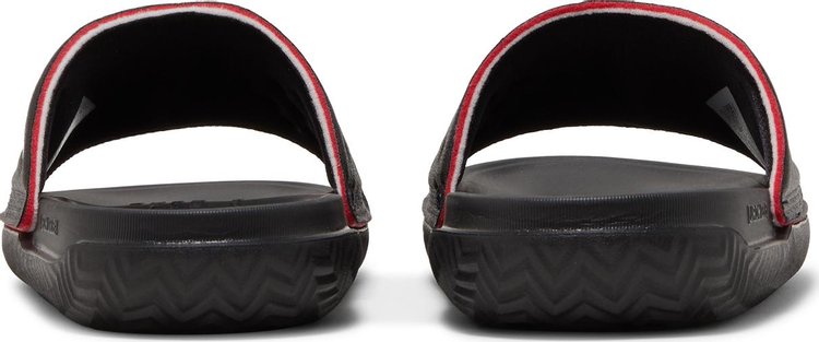 Jordan Play Slide Black University Red