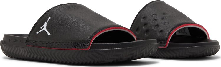 Jordan Play Slide Black University Red