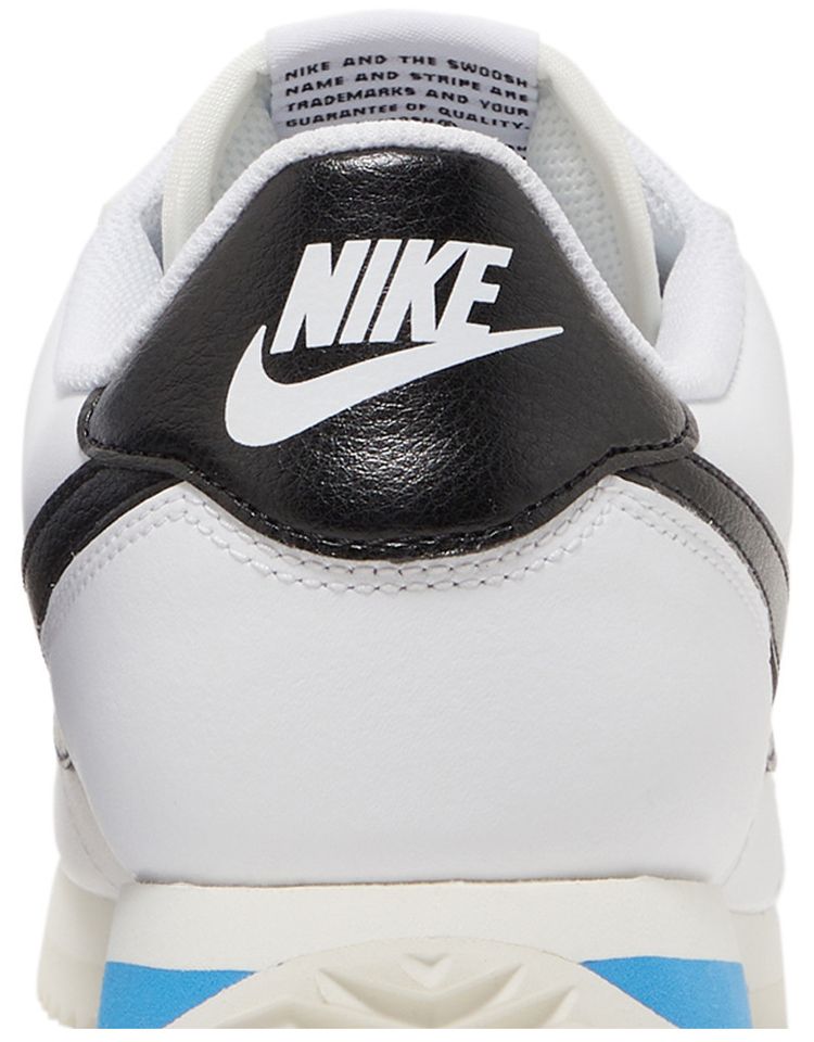 Nike Cortez White Black Blue