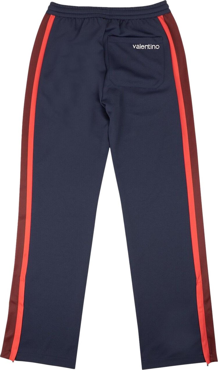 Valentino Technical Foulard Archive Pants Dark Blue