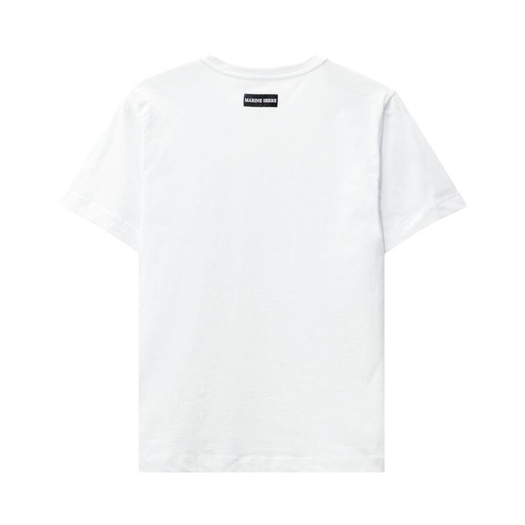 Marine Serre Organic Regular T Shirt White