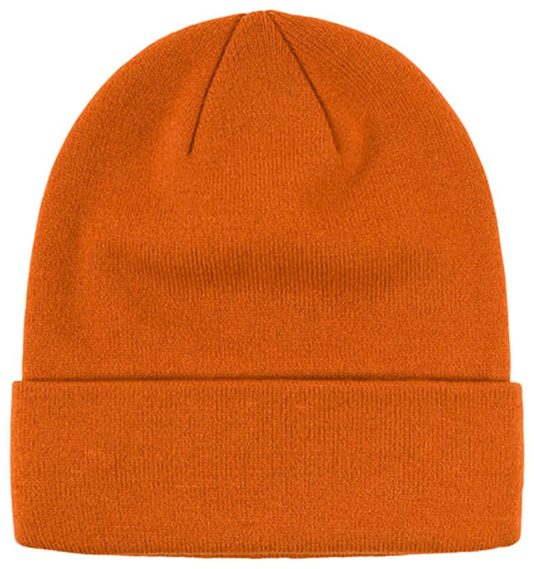 Stussy Crown Jacquard Cuff Beanie Orange