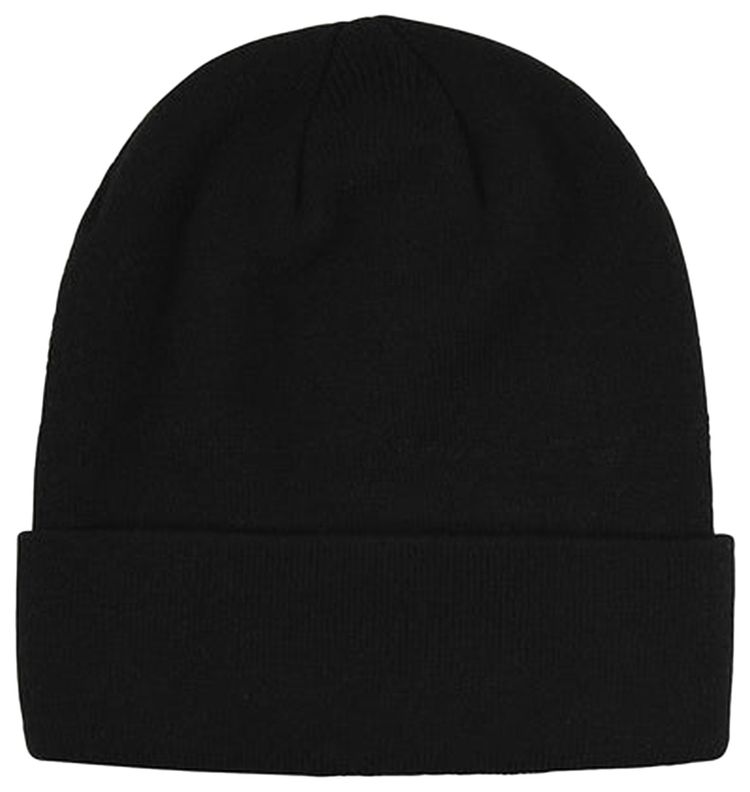 Stussy Crown Jacquard Cuff Beanie Black