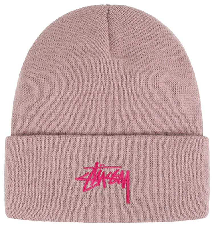 Stussy Stock Cuff Beanie Lavender