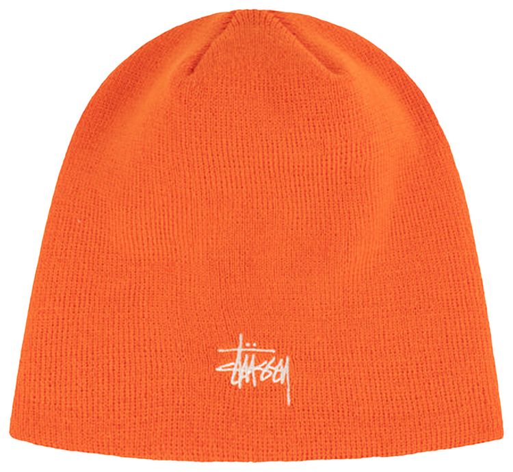 Buy Stussy Basic Skullcap Beanie 'Orange' 1321085 ORAN GOAT