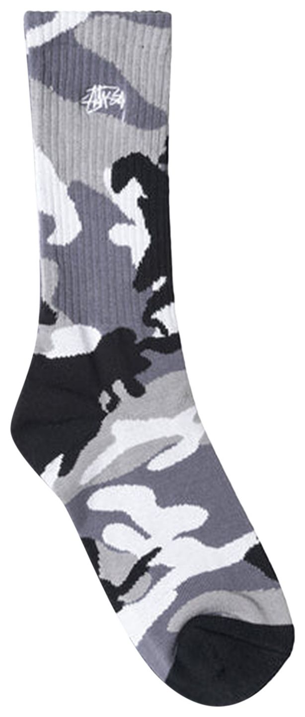 Stussy Stock Camo Socks Artic Camo