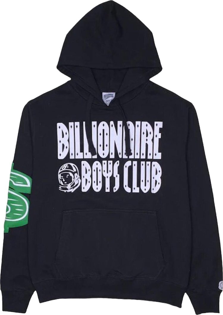 Buy Billionaire Boys Club Straight Font Hoodie 'Black' - 831 1312 BLAC ...