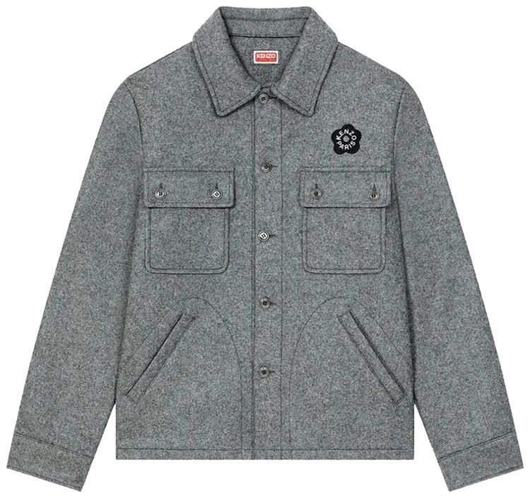 Kenzo Overshirt Anthracite
