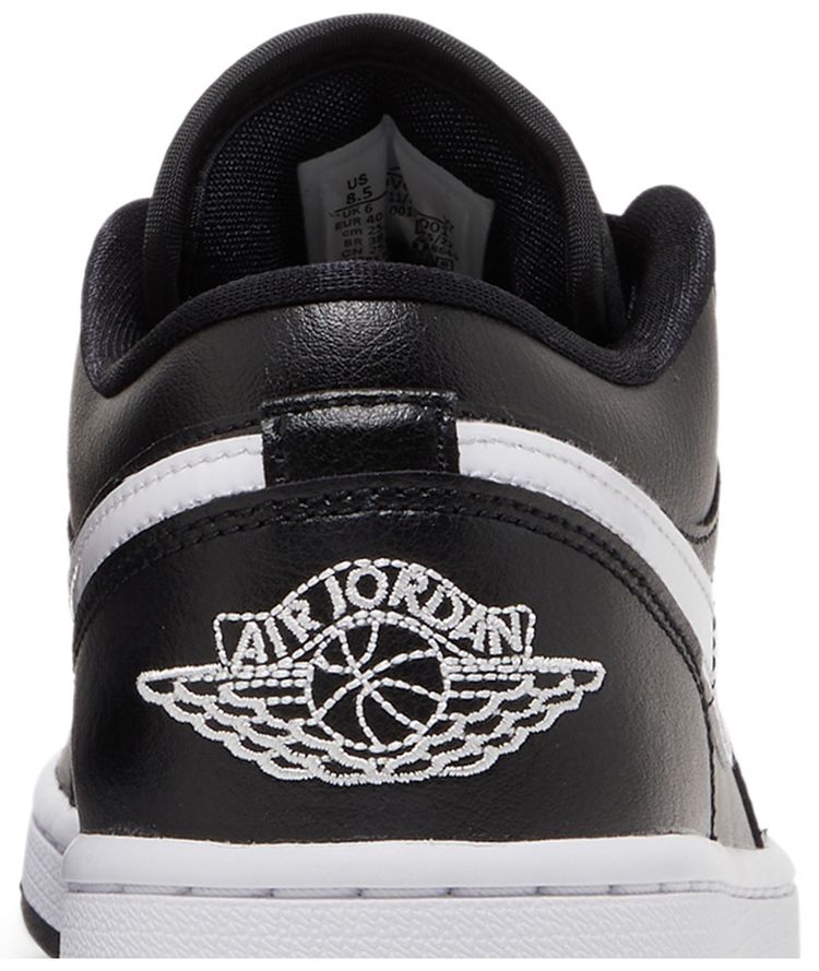 Wmns Air Jordan 1 Low Black White