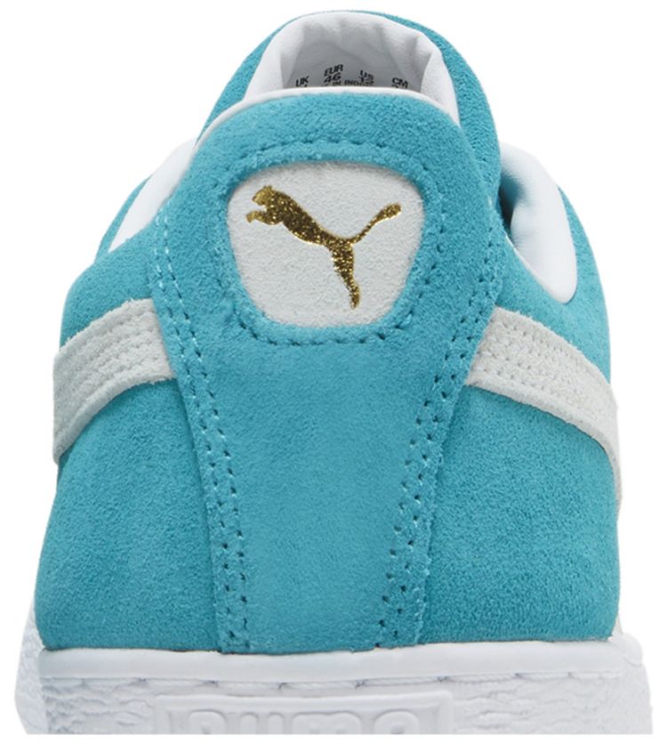 Puma Suede Classic 21 Deep Aqua White