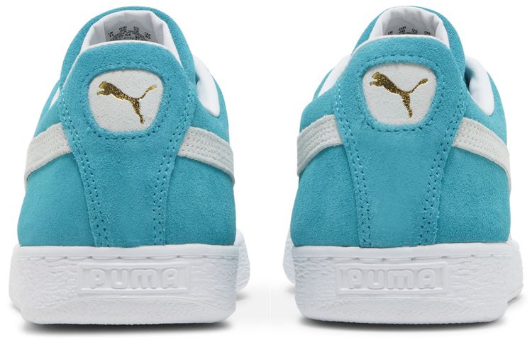 Puma Suede Classic 21 Deep Aqua White