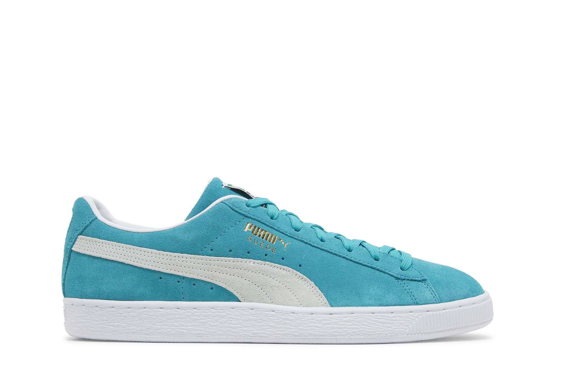 Buy Suede Classic 21 Deep Aqua White 374915 54 GOAT