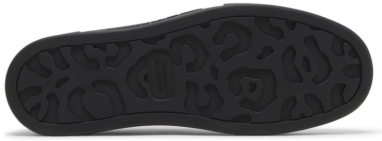 Alexander McQueen Deck Plimsoll Black Glitter