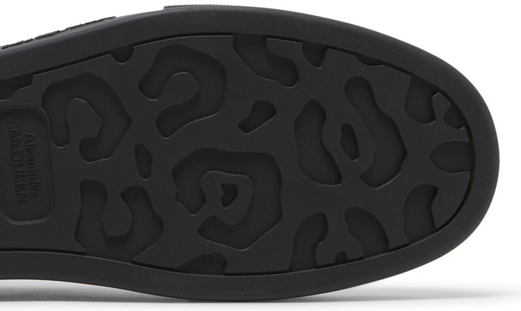 Alexander McQueen Deck Plimsoll Black Glitter