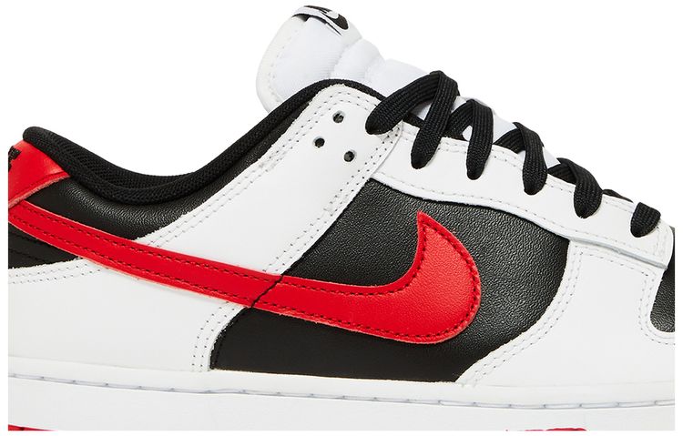 Nike Dunk Low White Black Red