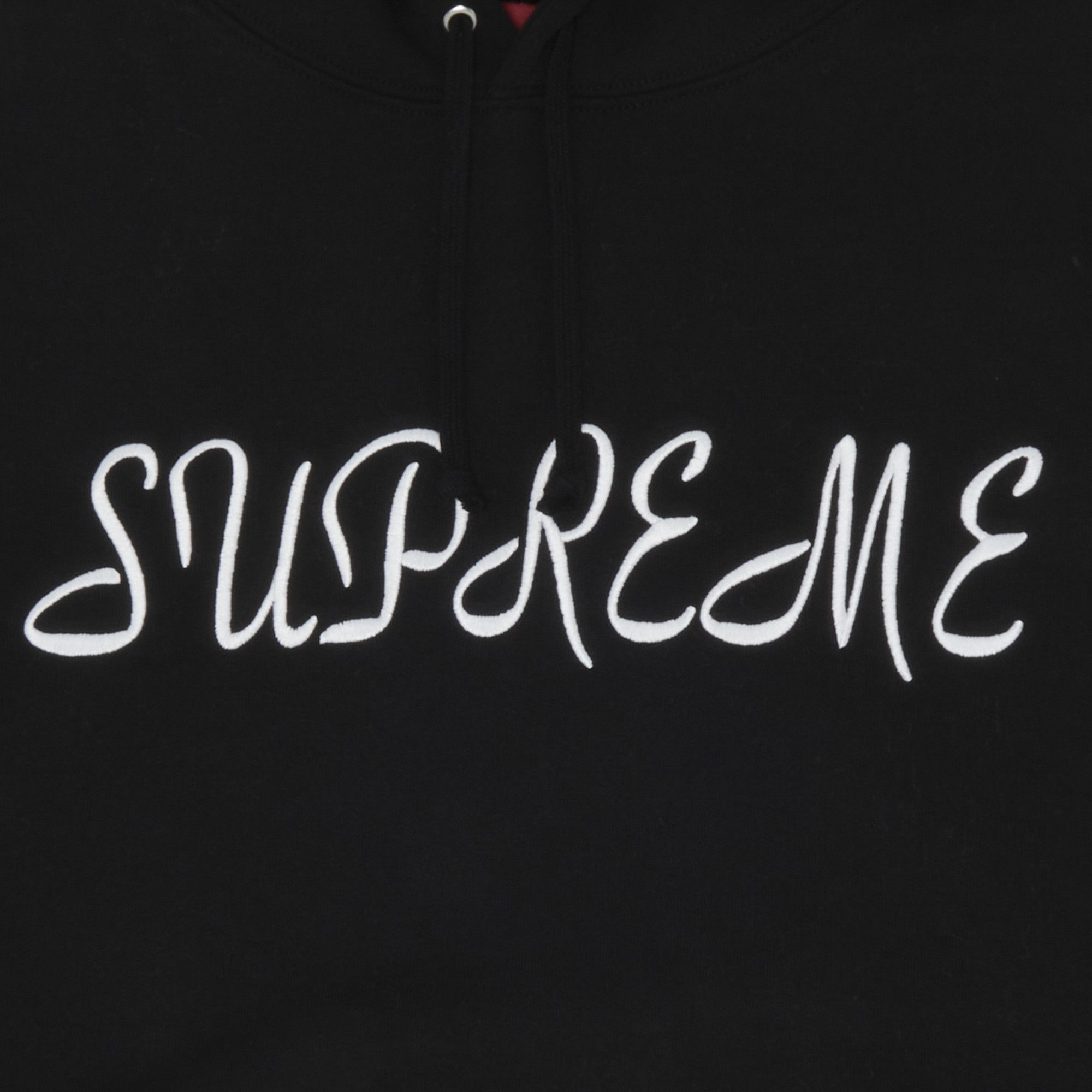 Buy Supreme Script Hooded Sweatshirt Black SS23SW57 BLACK GOAT CA