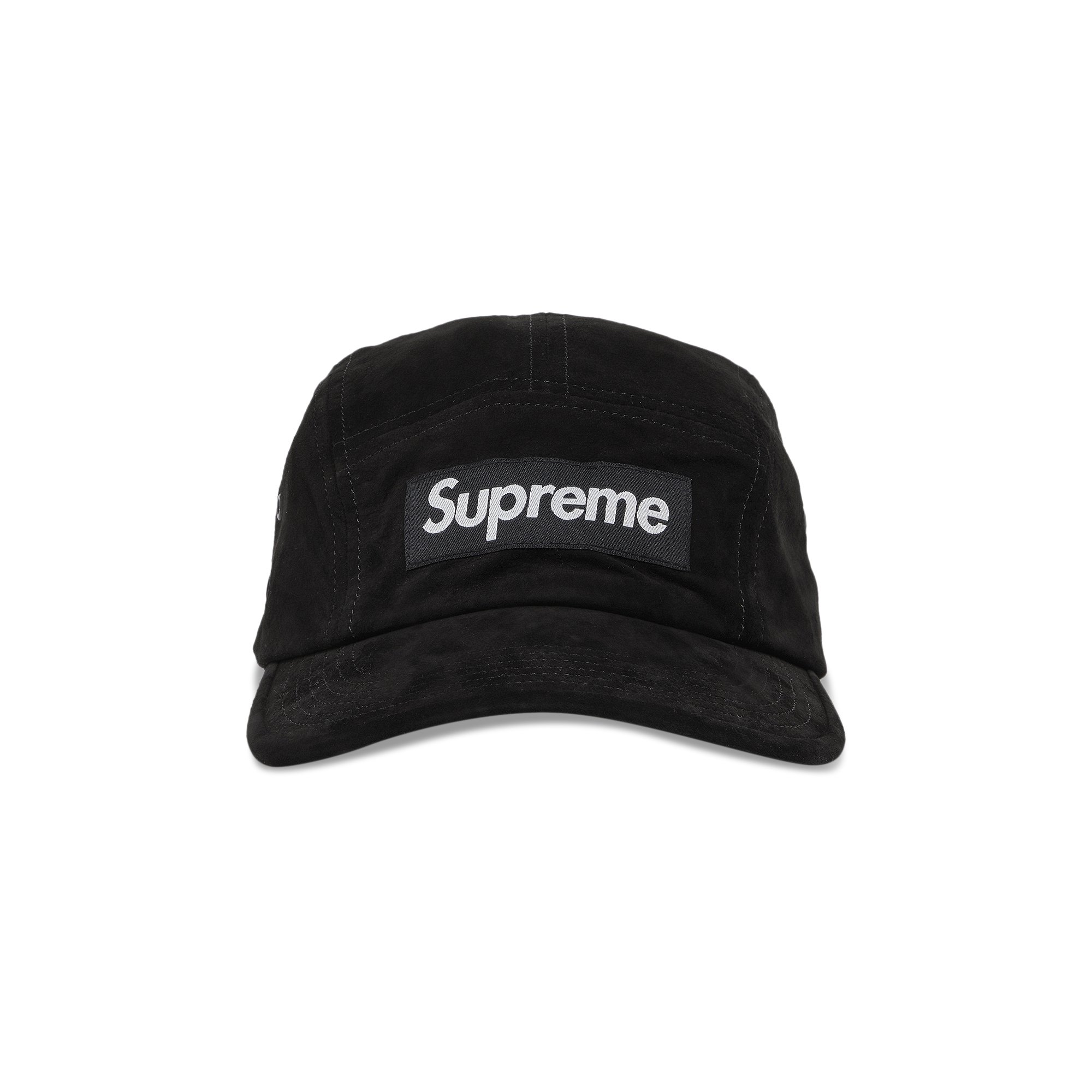 Supreme Box Logo Suede Black Cap S/S17