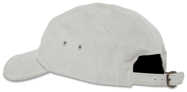 Supreme Suede Camp Cap White