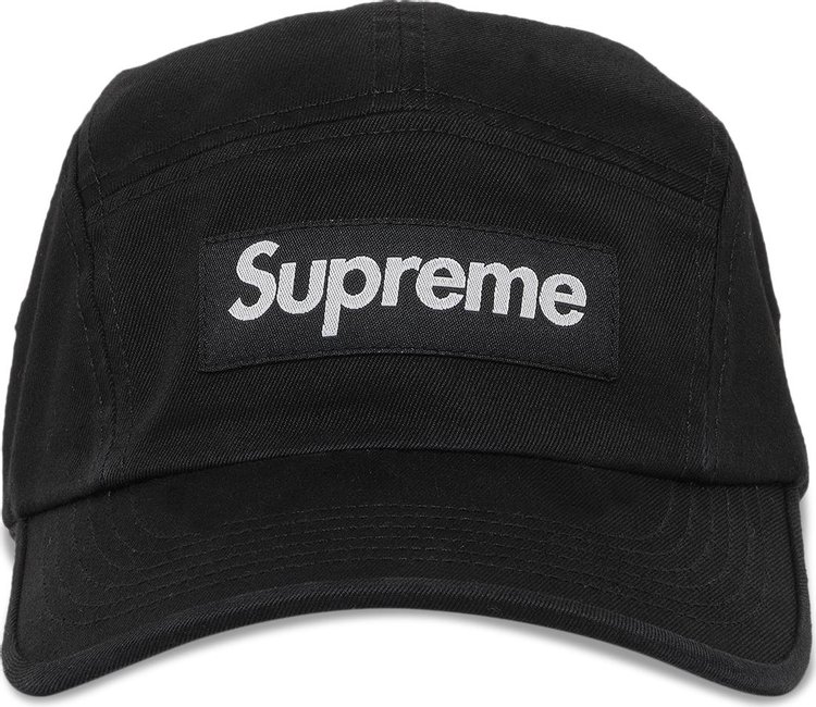 Buy Supreme Washed Chino Twill Camp Cap 'Black' - SS23H82 BLACK | GOAT