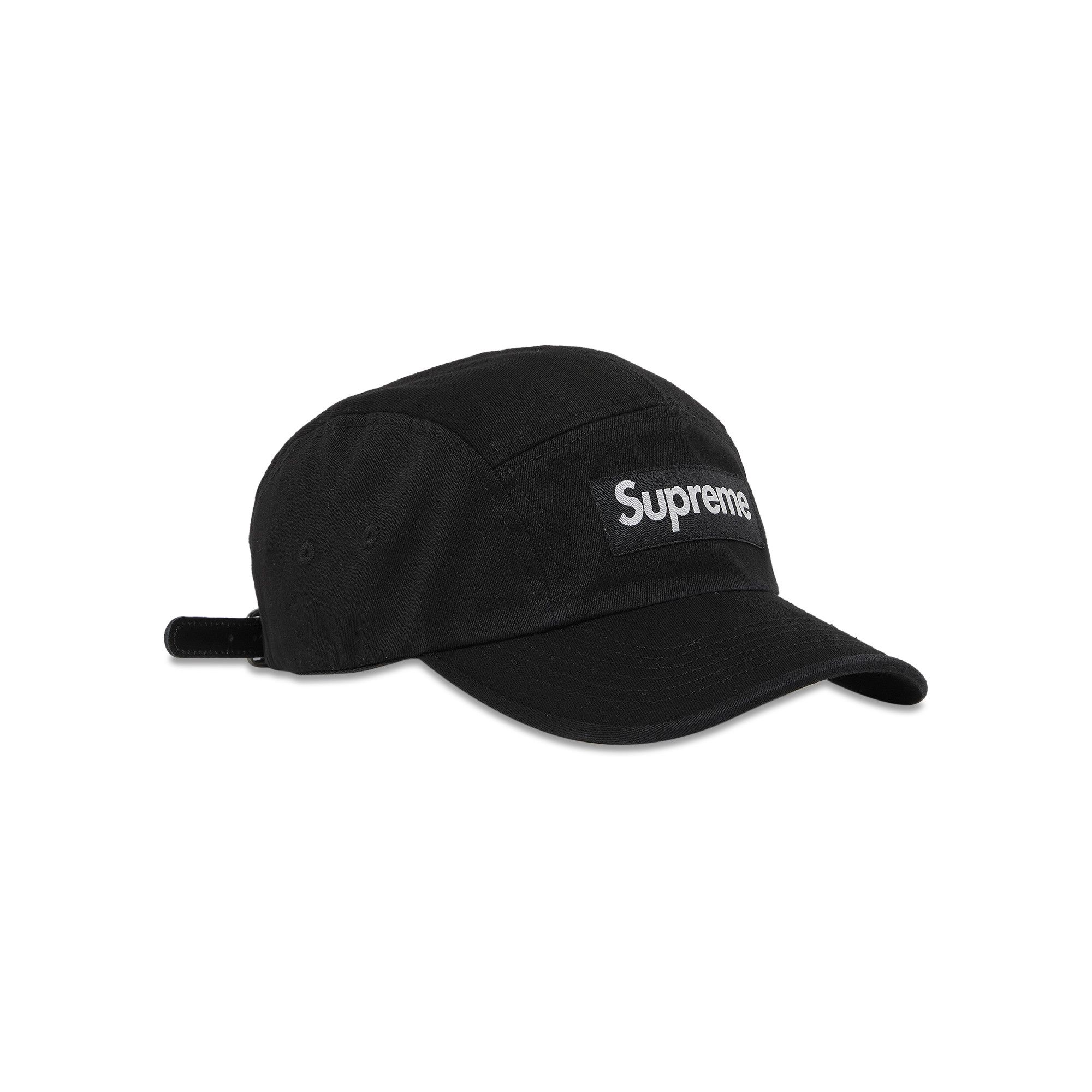 国内外の人気 Chino Washed Supreme Buy Twill SS23H82 - 'Black' Cap Camp 帽子