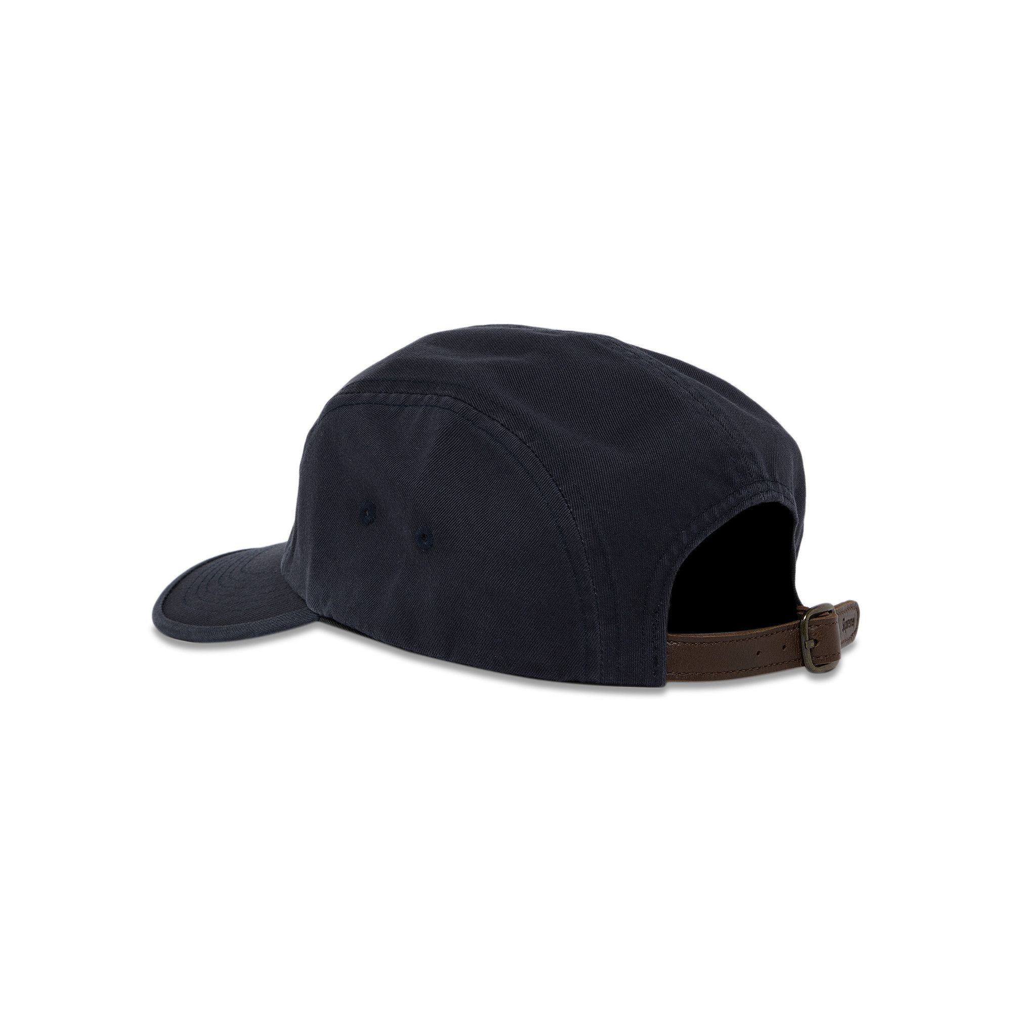 帽子 Supreme Washed Chino Twill Camp Cap navy Supreme Washed Chino Twill Camp Cap (FW23) - $48