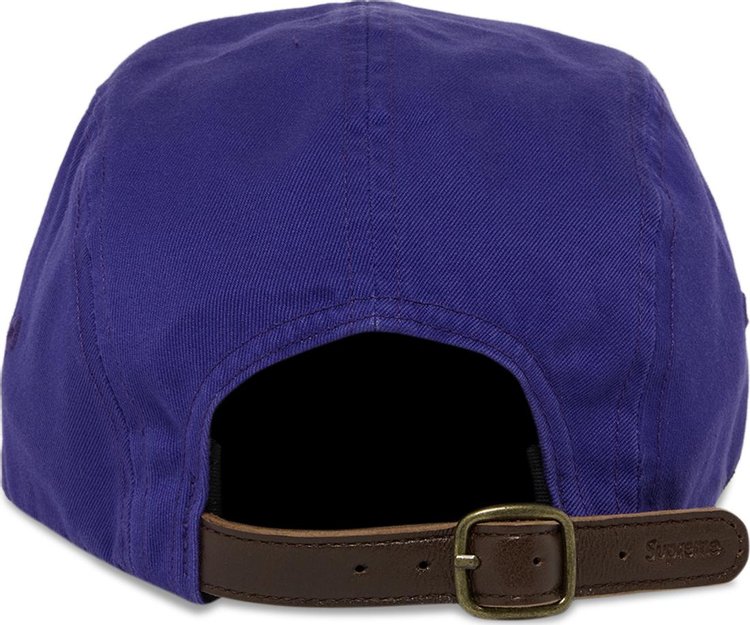 Supreme Washed Chino Twill Camp Cap Purple