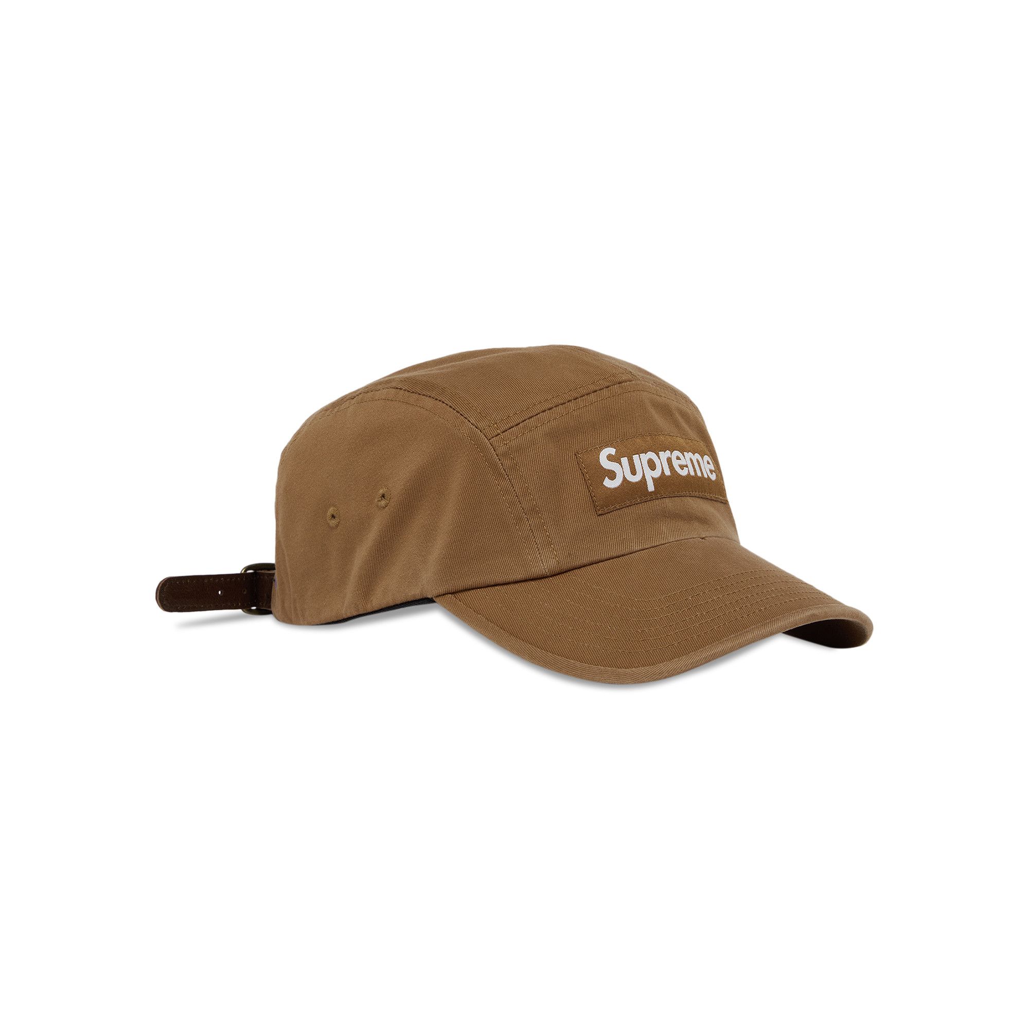 Buy Supreme Washed Chino Twill Camp Cap 'Brown' - SS23H82