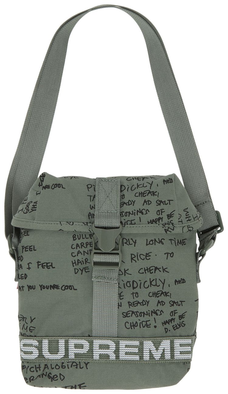Supreme Field Side Bag Olive Gonz