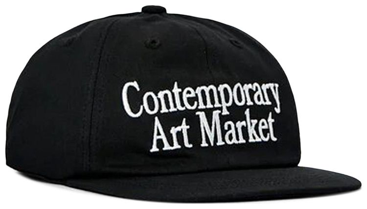 Market Art Market Dad Hat Black
