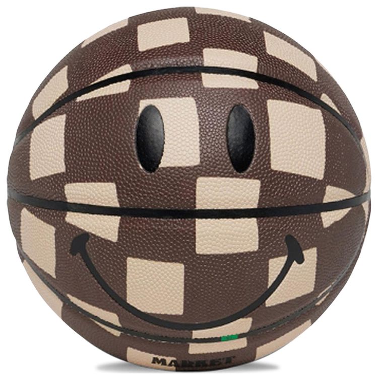 Market Smiley Chess Club Basketball Brown