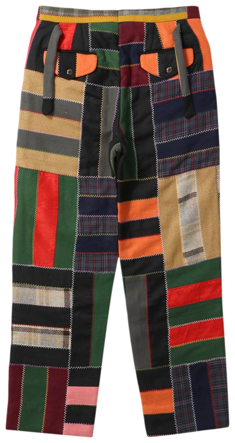 Bode 5 Bar Quilt Pants Multicolor