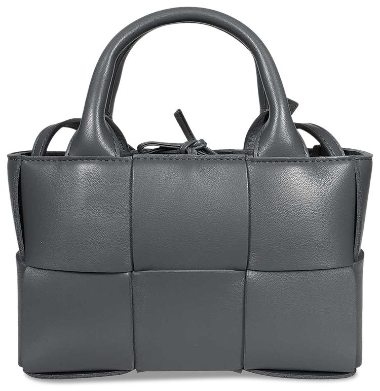 Bottega Veneta Arco Micro Tote Bag Ice CreamGold