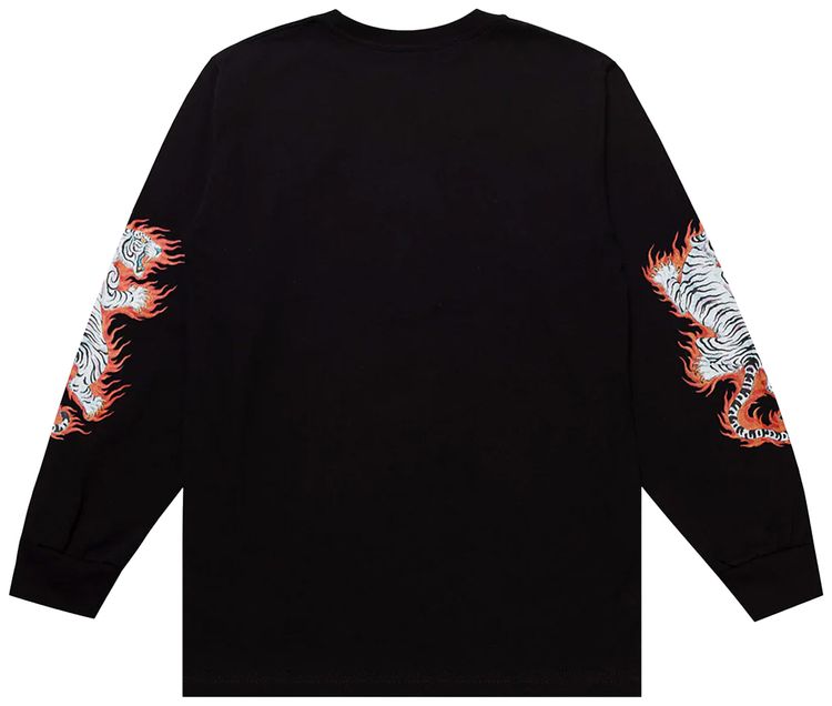 Wacko Maria x Tim Lehi Crewneck Long Sleeve T Shirt Type 1 Black