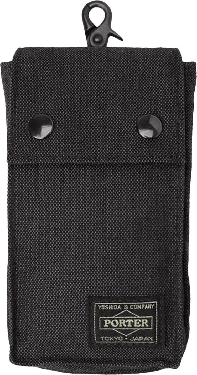 Porter Yoshida  Co Smoky Mobile Pouch Black