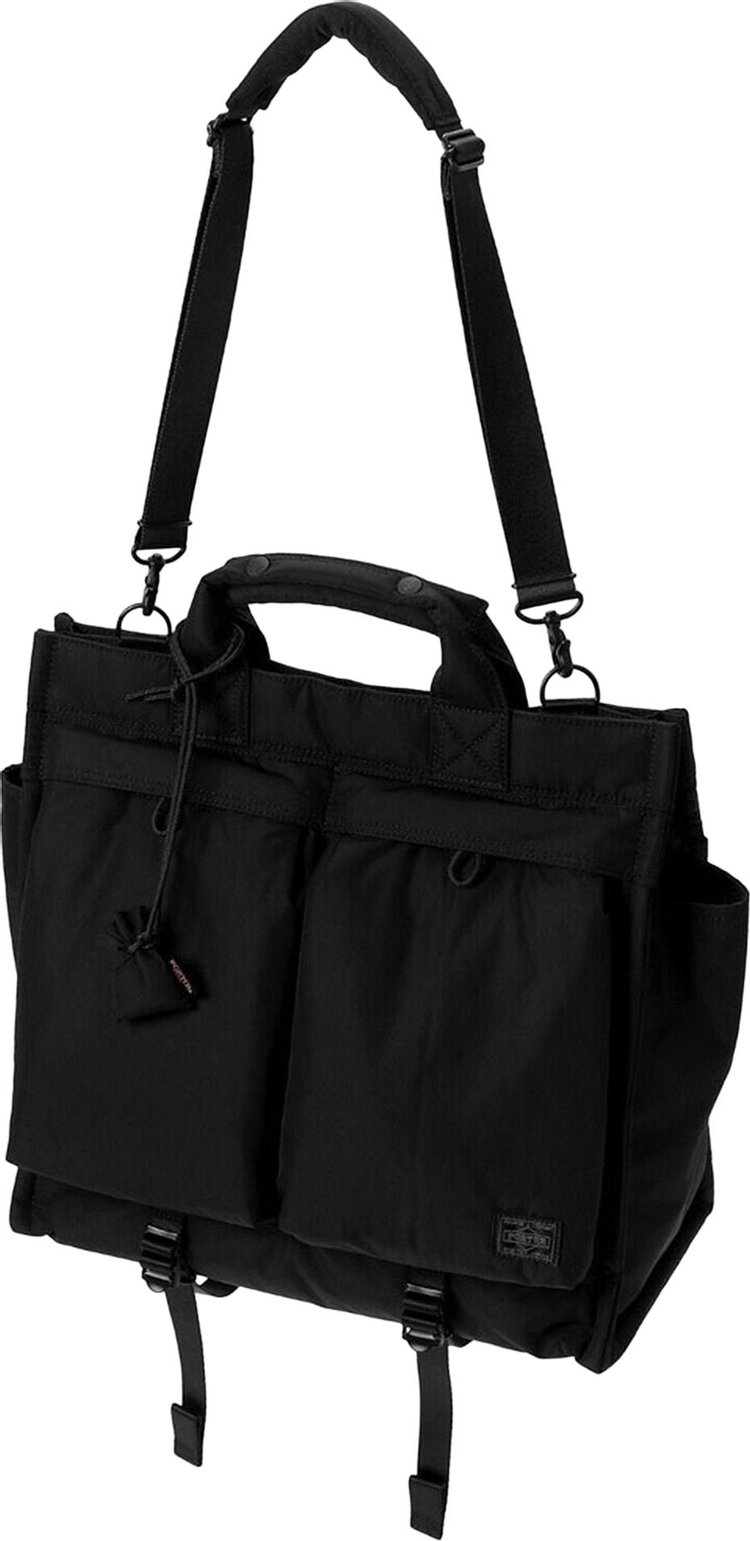 Porter-Yoshida & Co. Large Senses Tote Bag 'Black'