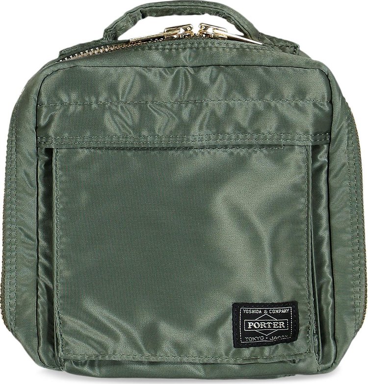 Porter-Yoshida & Co. Tanker Shoulder Bag 'Sage Green'