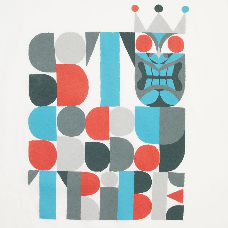 Stussy Tiki Tribe Tee White