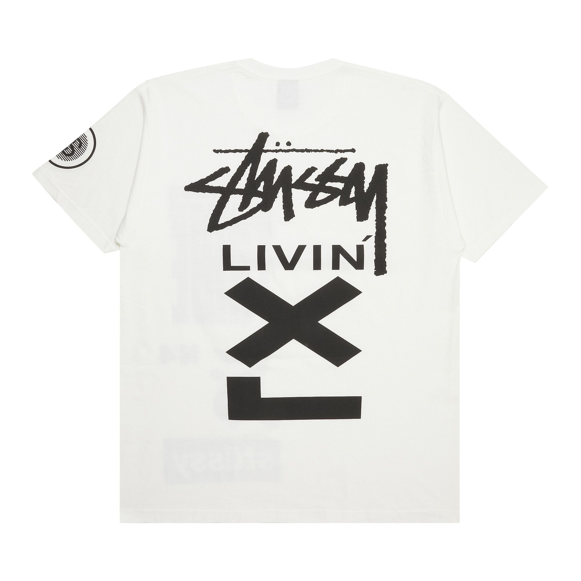 Buy Stussy Tribe Stack Tee 'White' - 1903322 WHIT | GOAT