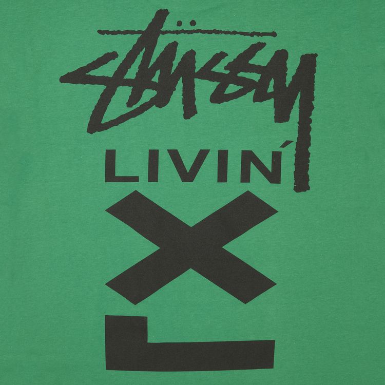 Stussy Tribe Stack Tee New Green