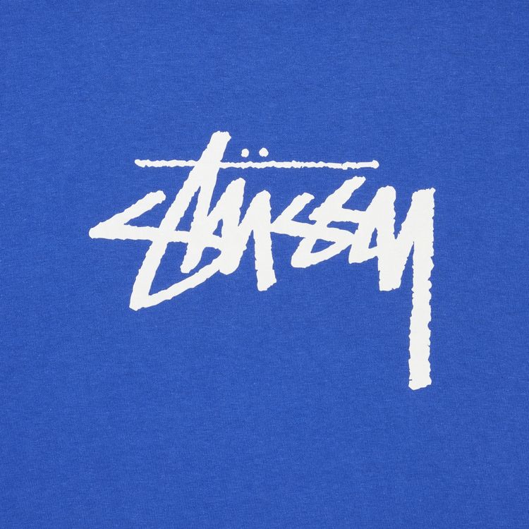 Stussy Stock Tee Royal Blue