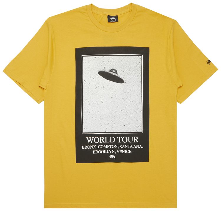 Stussy Unidentified WT Tee Mustard