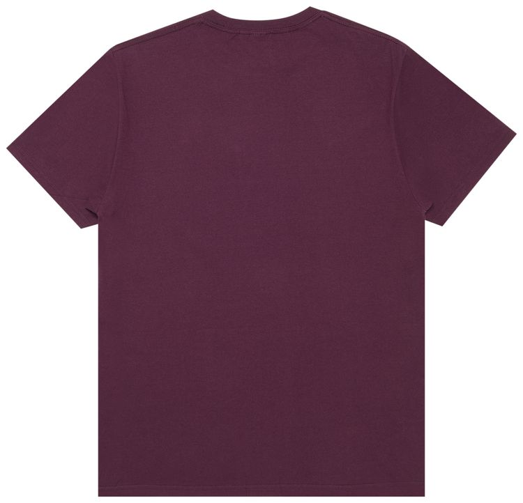 Stussy City Stack Tee Eggplant