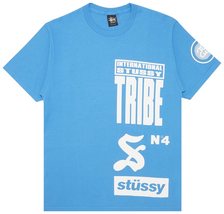 Stussy Tribe Stack Tee Brite Blue