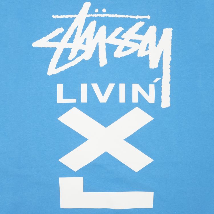 Stussy Tribe Stack Tee Brite Blue