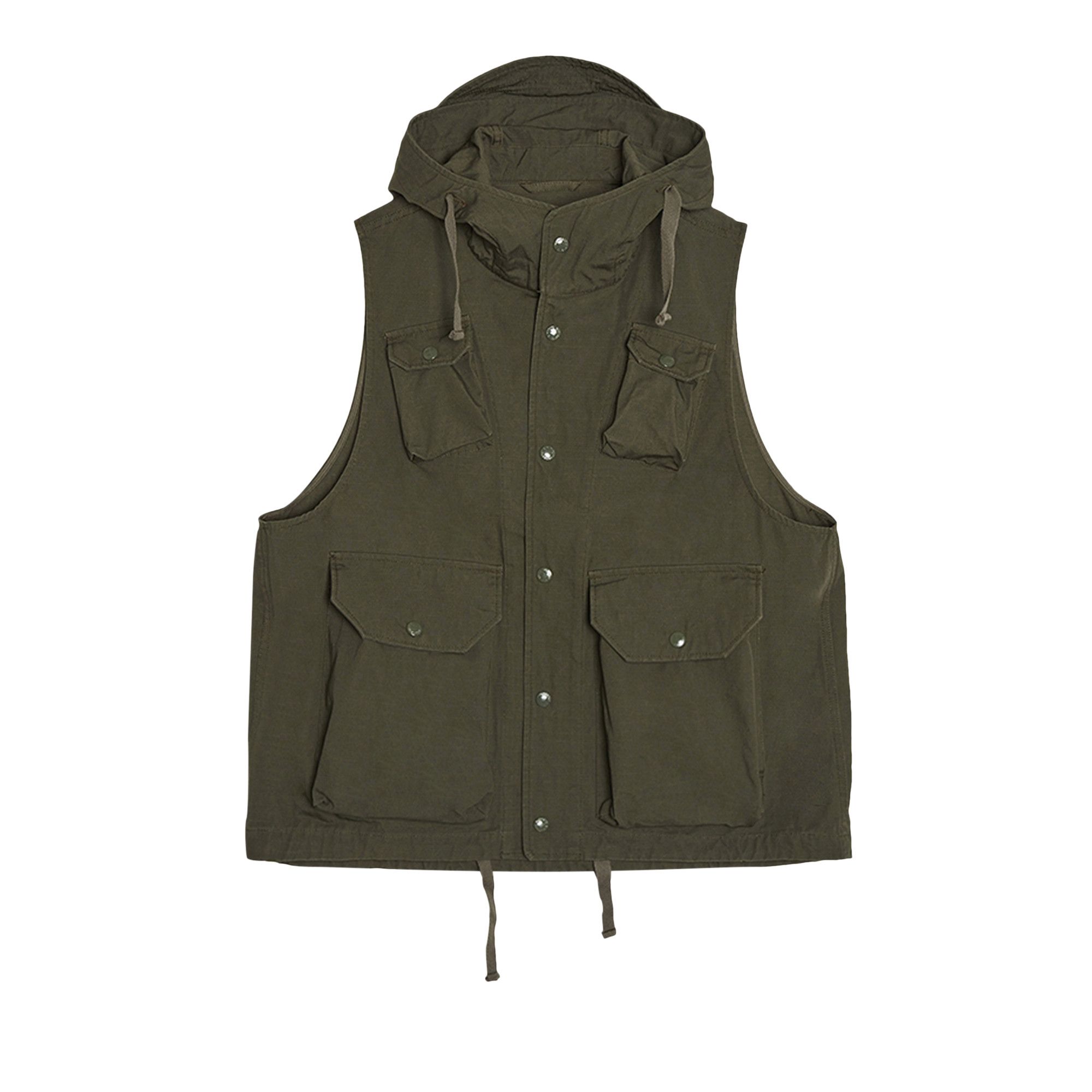 Buy Engineered Garments Heavyweight Cotton Ripstop Field Vest