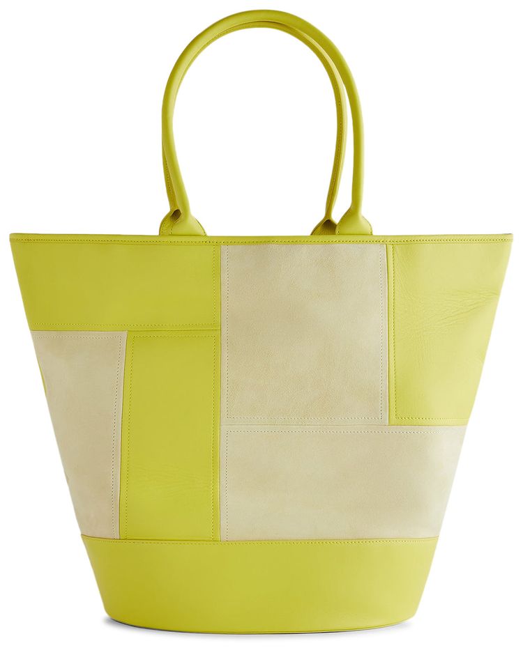 Kith Women Haven Leather Patchwork Tote Acid Rain