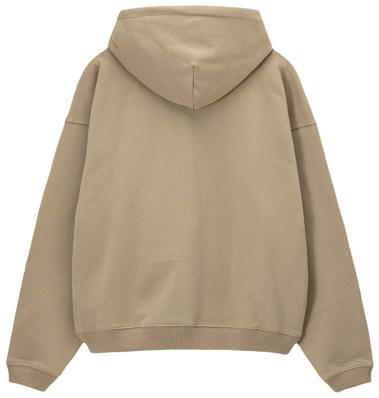 Stussy Relaxed Oversized Hoodie Khaki