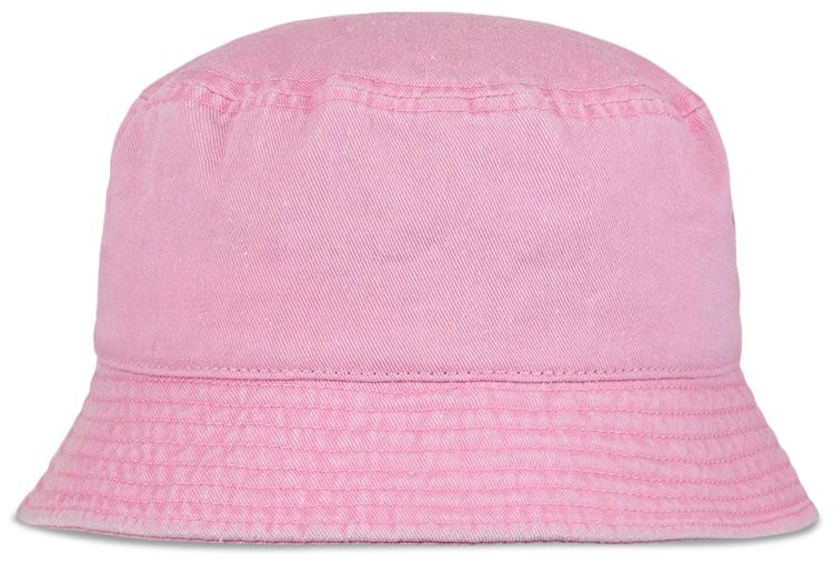 Stussy Washed Stock Bucket Hat Pink